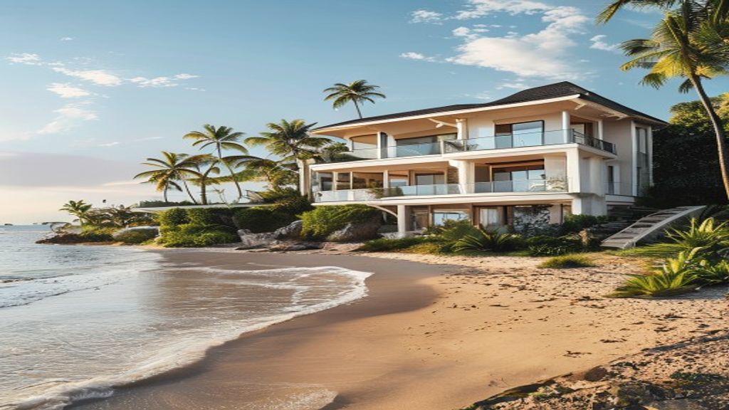 beach mansions for sale