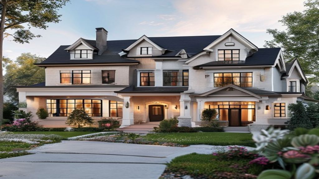 Spacious luxury homes for sale with expansive gardens and modern amenities