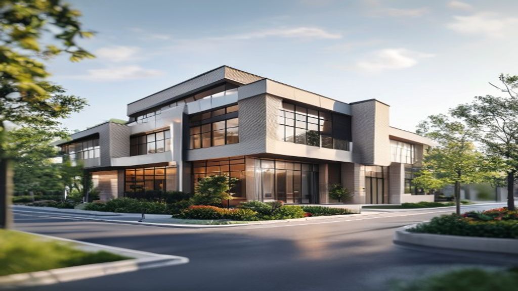 A map view of diverse commercial real estate listings highlighting office, retail, and industrial spaces for investors