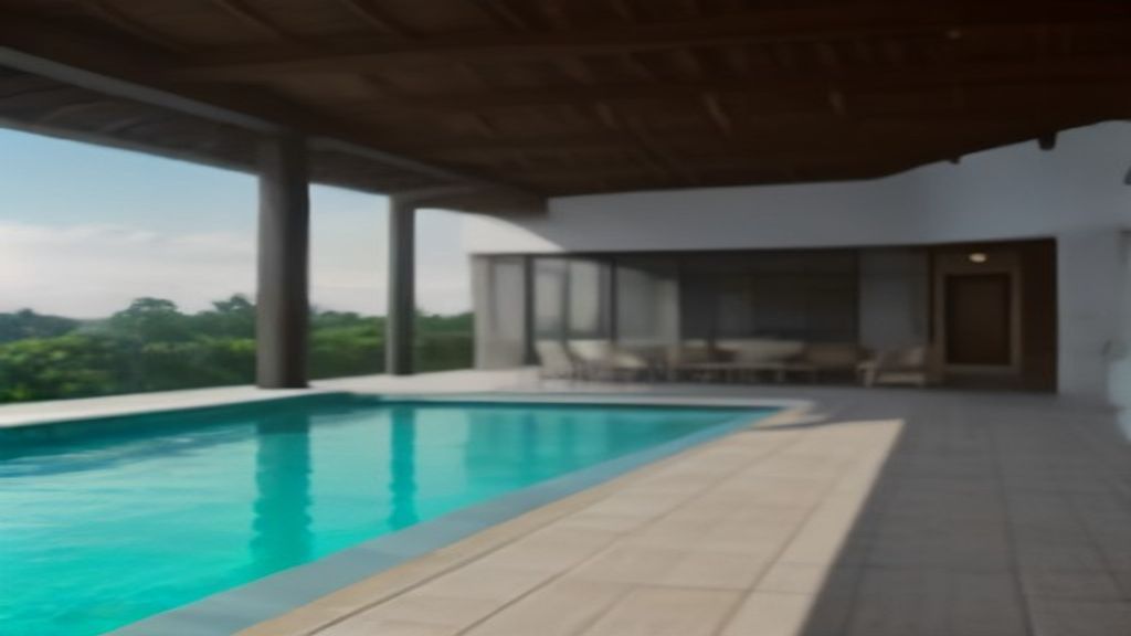luxury house with pool