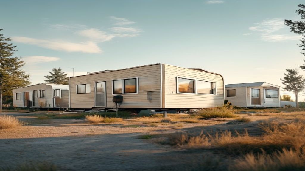 Modern mobile homes for sale featuring spacious layouts, stylish exteriors, and affordable pricing.