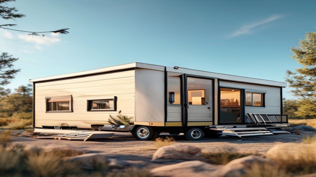 Spacious mobile house for sale with modern amenities, perfect for affordable living and easy relocation