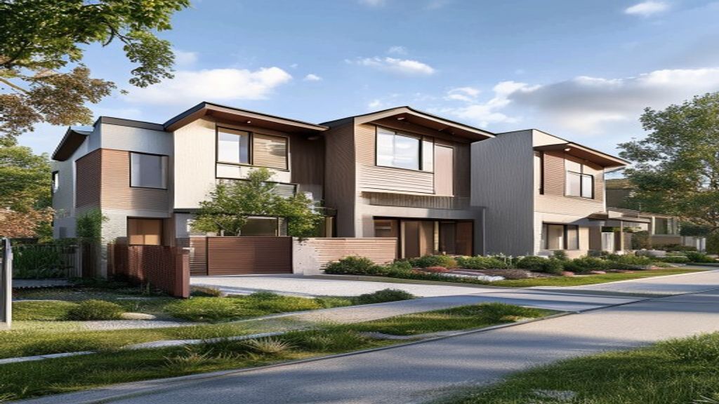 Modern new build homes for sale showcasing spacious open‑plan living, sleek kitchens, and private gardens
