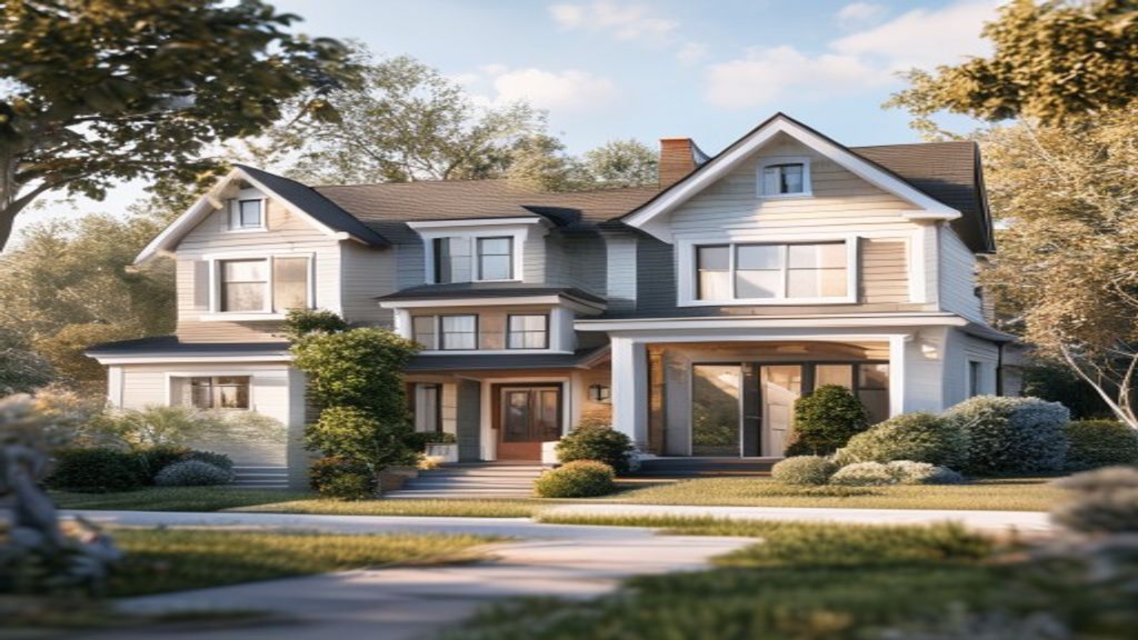 A modern home with a Rent to Buy sign illustrating flexible purchase options for first‑time buyers